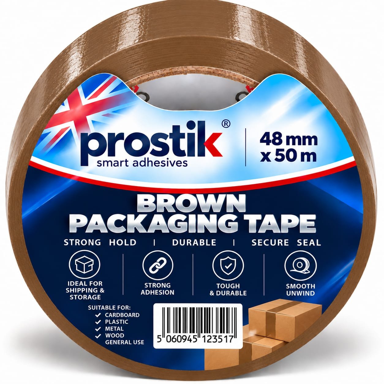 Prostik Brown Packaging Tape 48mm x 50m