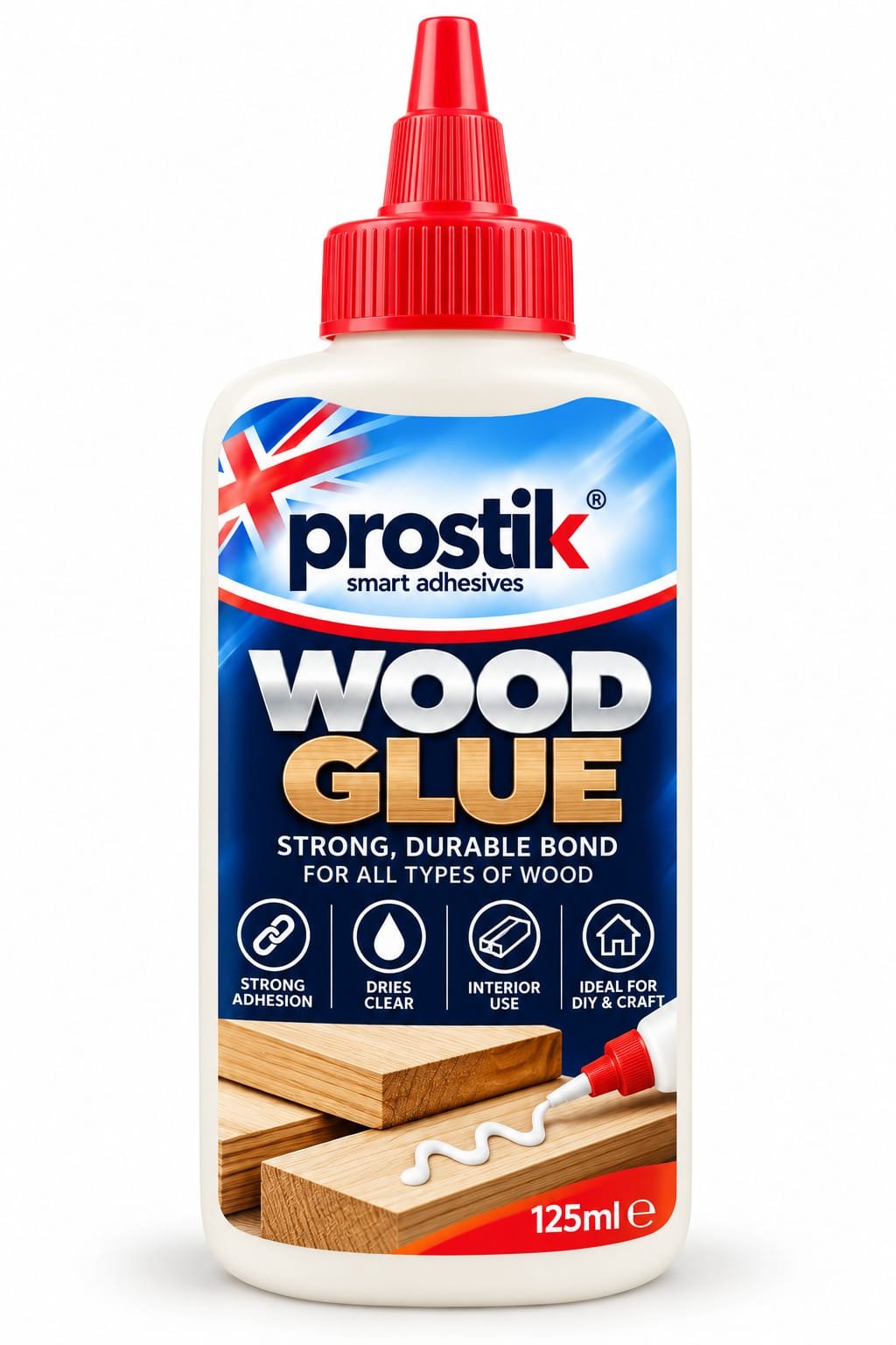 Prostik Wood Glue 125ml