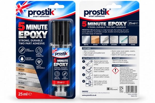 Prostik 5 Minute Epoxy