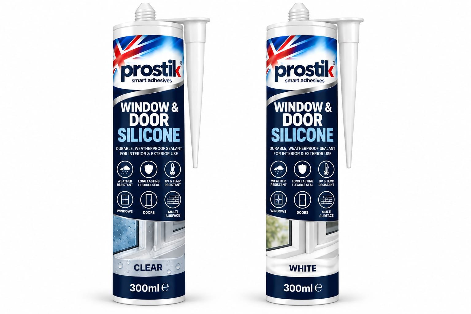 Prostik Window & Door Silicone 300ml