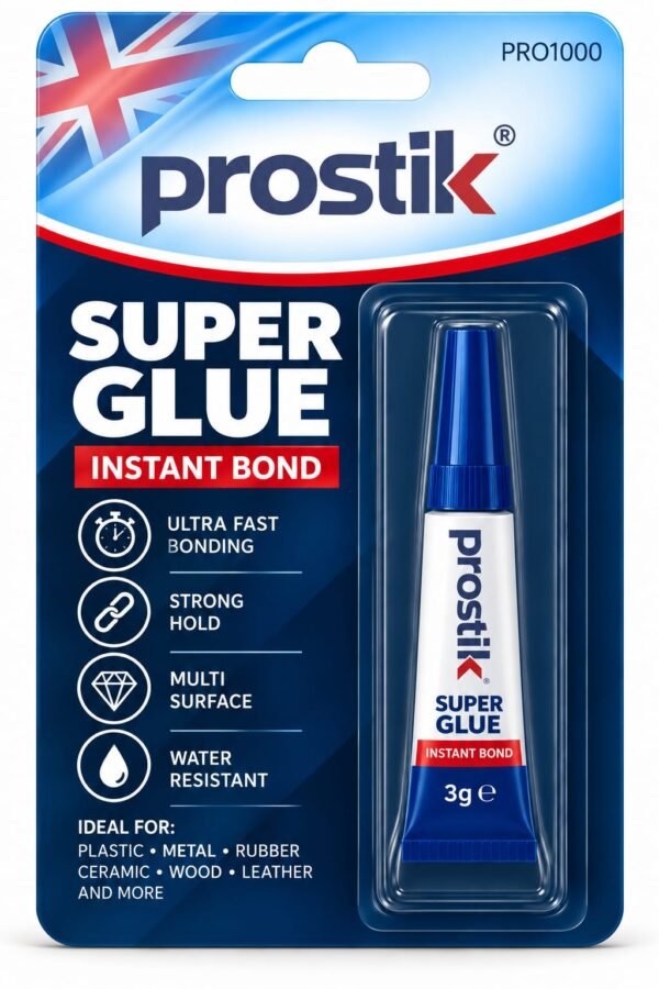 Prostik Super Glue Instant Bond
