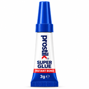 Prostik Super Glue Instant Bond 2+1 Bonus Pack